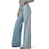 Joe’s Womens The Mia High Rise Wide Leg Jean(Patience Two Tone)
