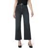 Joe’s Womens The Mia High Rise Wide Leg Ankle Jean(Black Cat)