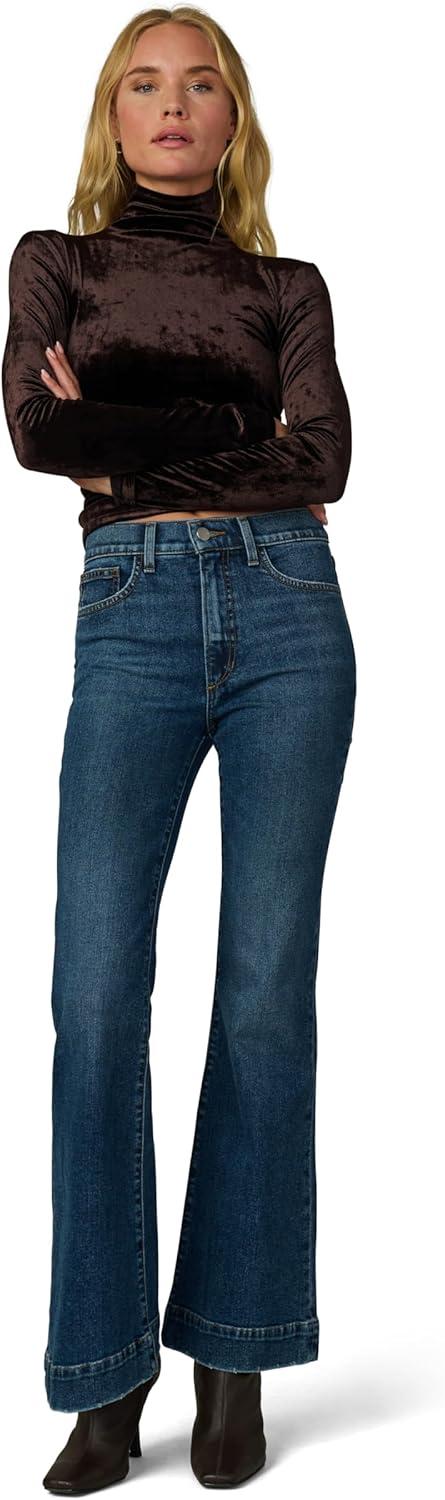 imageJoes Womens The Tony Turtleneck Long Sleeve TopCacao Velvet