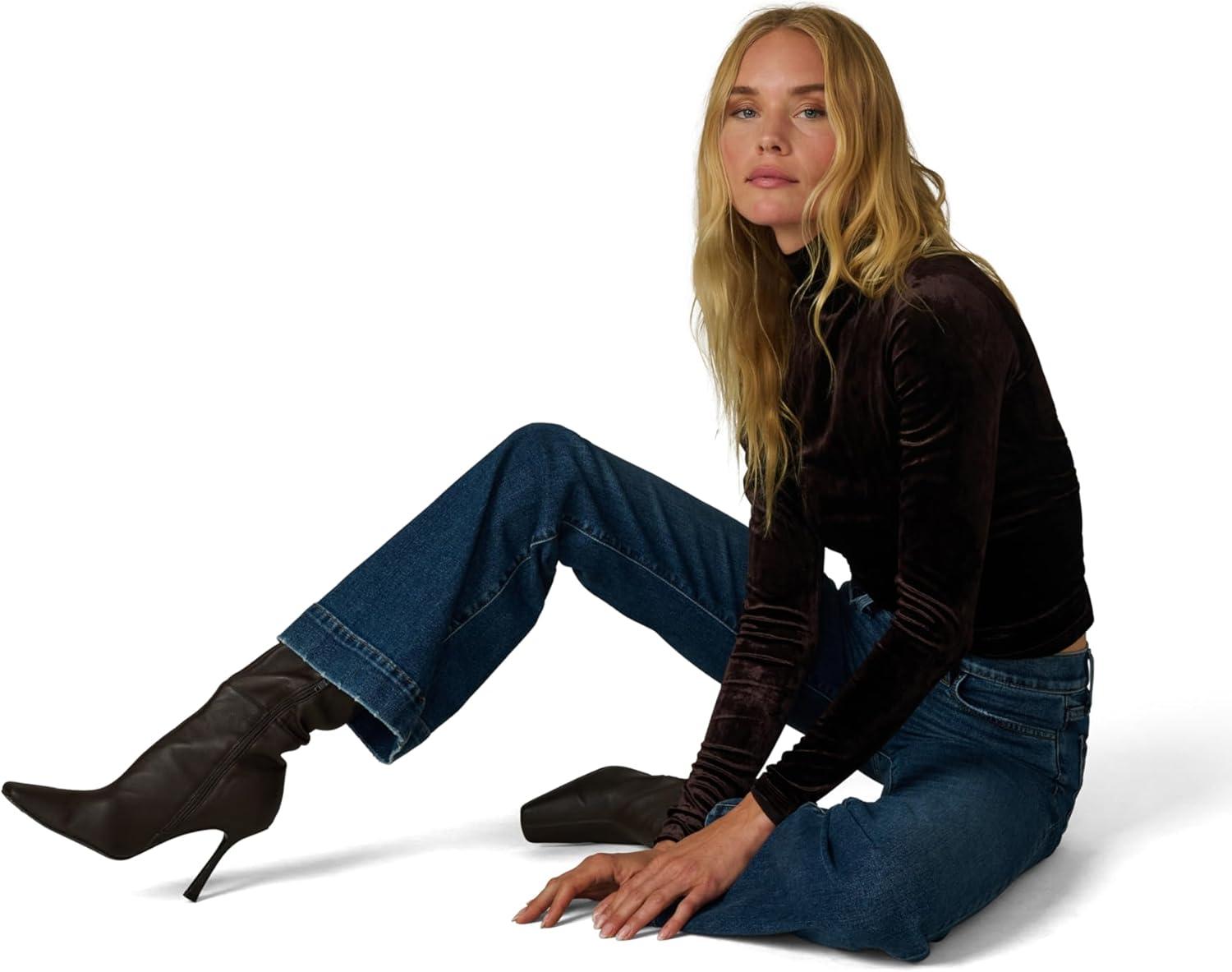 imageJoes Womens The Tony Turtleneck Long Sleeve TopCacao Velvet