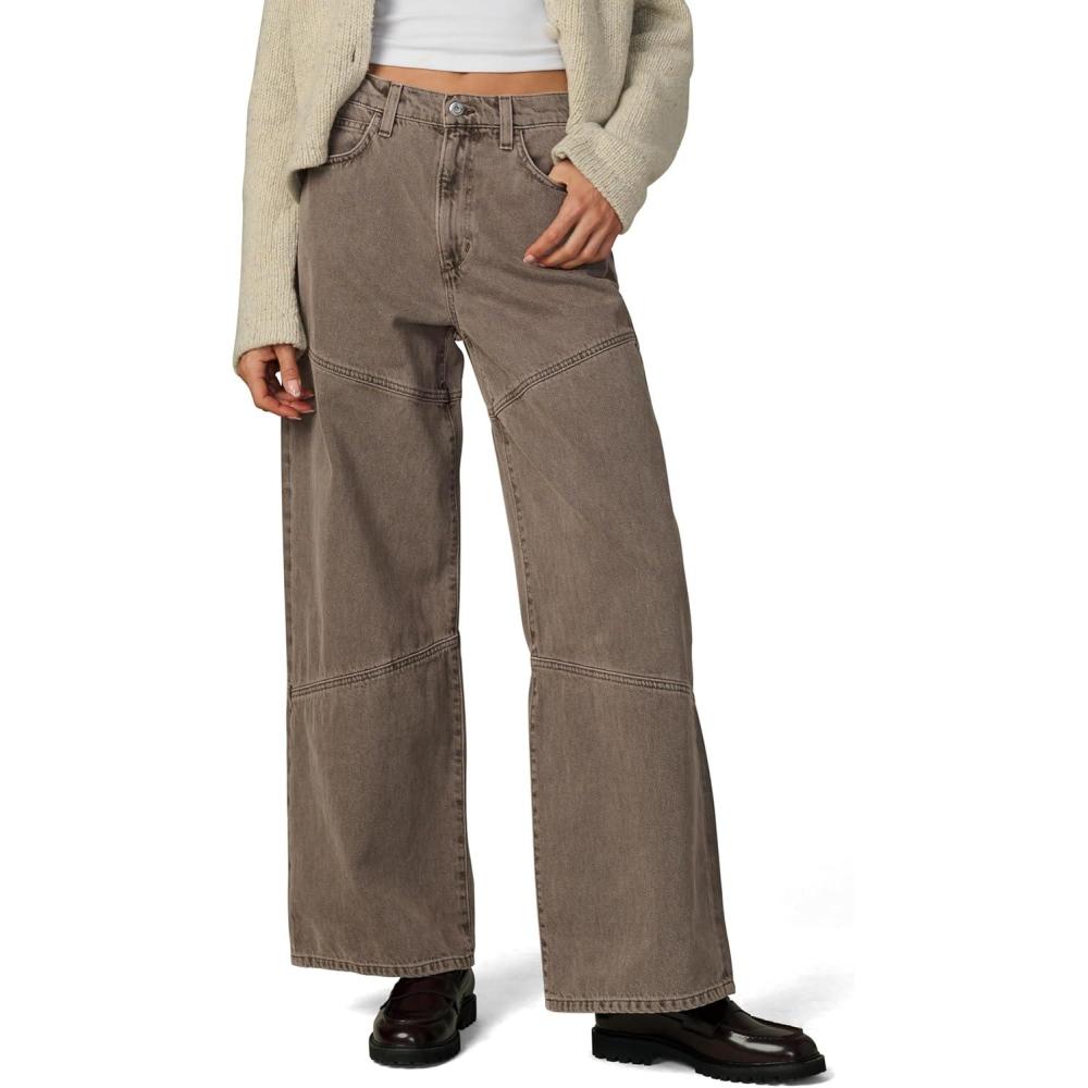 imageJoes Womens The Harlowe High Rise Wide Leg JeanTiramisu