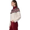 Joe’s Women’s The Celeste Fair Isle Long Sleeve Sweater(Syrah)
