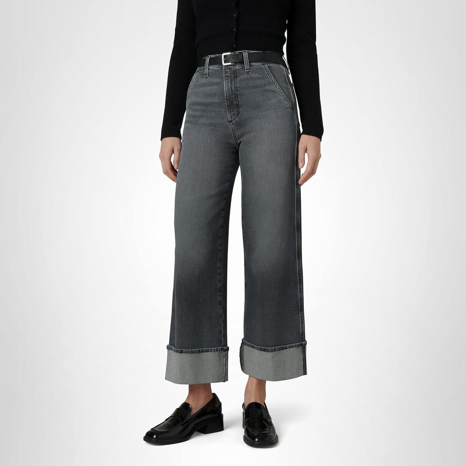 imageJoes Womens The Trixie High Rise Wide Leg Denim TrouserExcitement