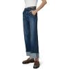 Joe’s Womens The Trixie High Rise Wide Leg Denim Trouser(Double Down)