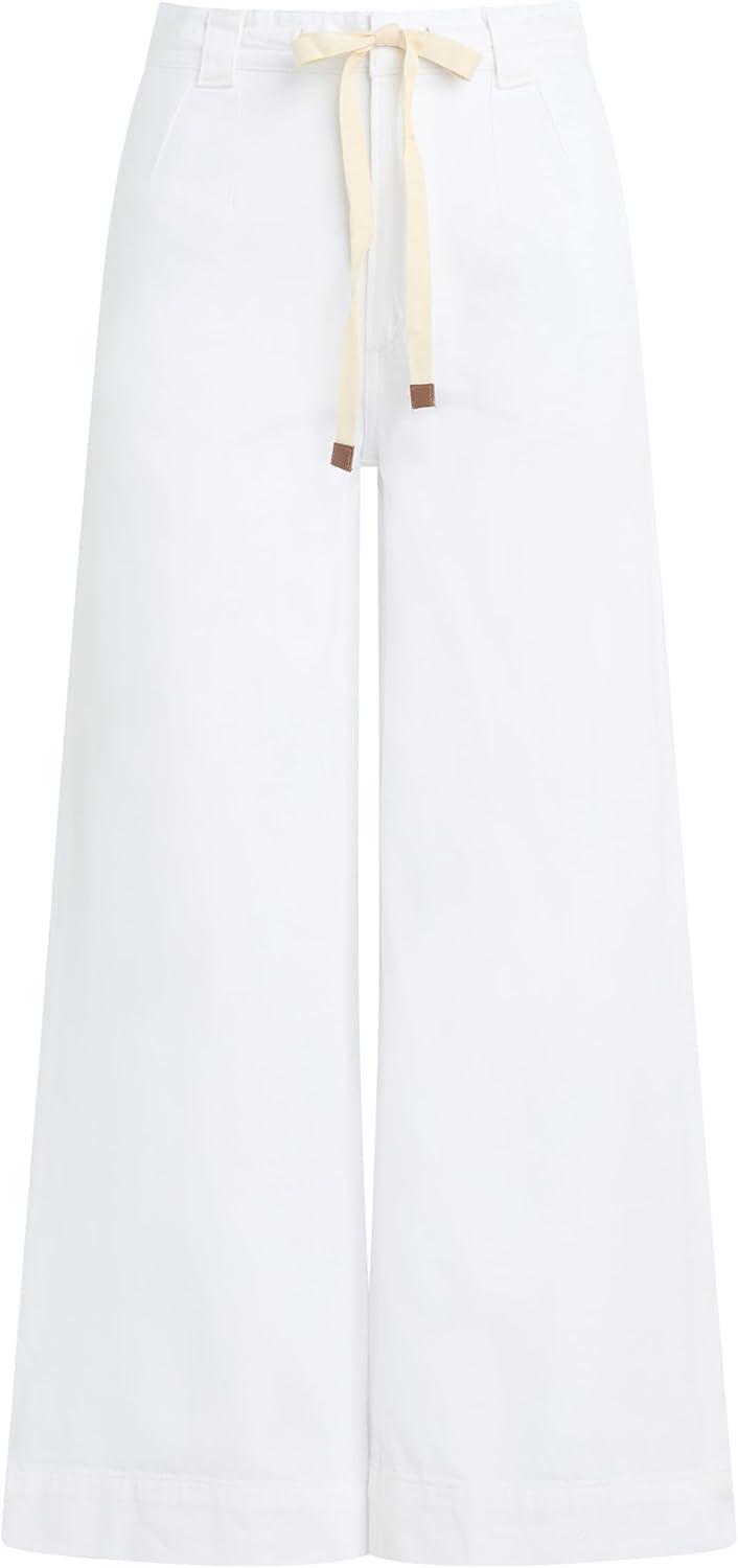 imageJoes Womens The Addison Wide Leg PantNatural White