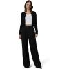 Joe’s Women’s The Brody High Rise Wide Leg Trouser Pant(Black)