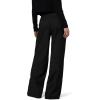 Joe’s Women’s The Brody High Rise Wide Leg Trouser Pant(Black)