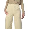 Joe’s Womens The Chloe High Rise Utility Wide Leg Pant(Creme Brulee)