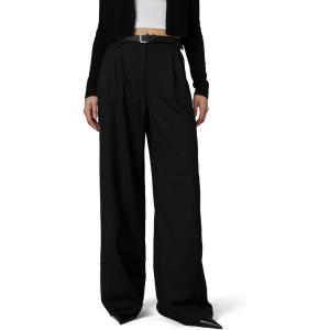 Joe’s Women’s The Brody High Rise Wide Leg Trouser Pant(Black)