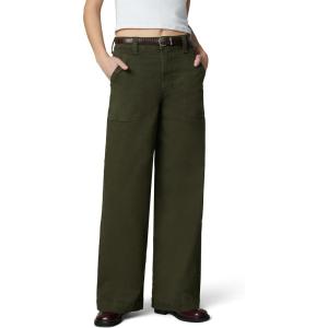Joe’s Womens The Chloe High Rise Utility Wide Leg Pant(Forest Night)