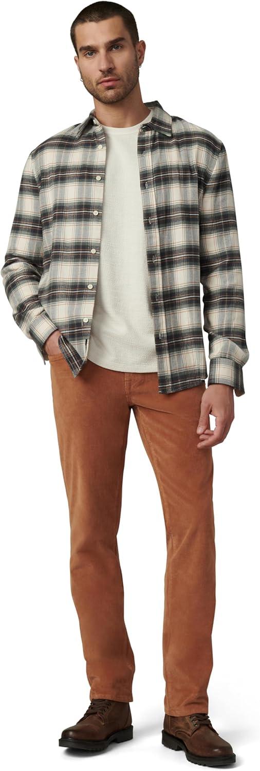 imageJoes Mens Brixton Straight and Narrow Leg Corduroy PantMocha Bisque