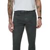 Joe’s Mens Brixton Non-Denim Straight and Narrow Leg Twill Pant(Asphalt)