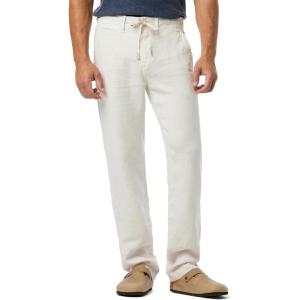 Joe’s Mens The Emerson Linen Slim Fit Skinny Leg Pant(White Sands)
