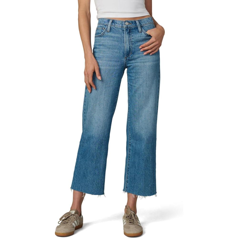imageJoes Womens The Blake High Rise Crop Wide Leg JeanGraceful