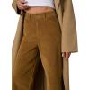 Joe’s Womens The Mia High Rise Wide Leg Corduroy Pant(Bronze Brown)