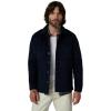 Joe’s Jeans Mens Leon Button Down Long Sleeve Overshirt(True Navy)