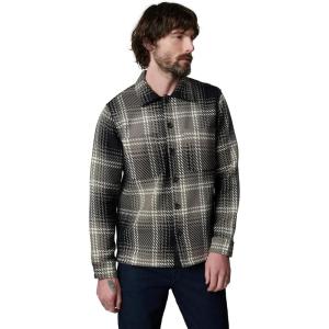Joe’s Mens Leon Button Down Long Sleeve Overshirt(Shadow Plaid)
