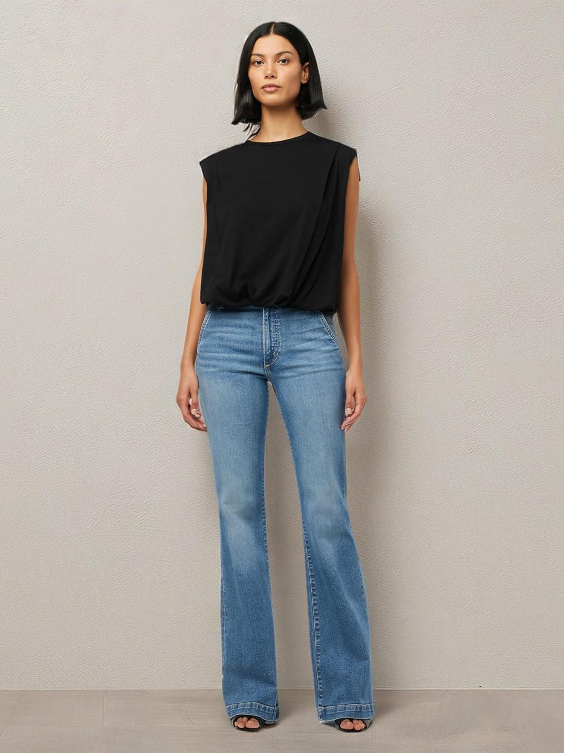 image:imageJoes Womens The Molly High Rise Flare JeanSultry