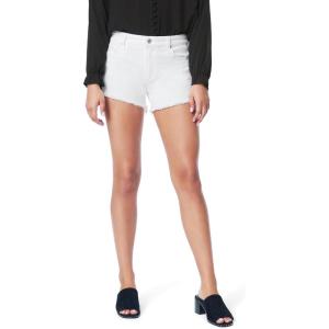 JOE’S JEANS Women’s The Ozzie Shorts(White Short Fray)