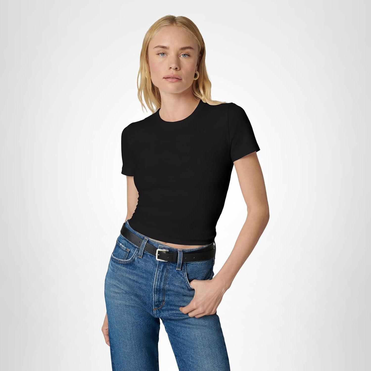 image:imageJOES JEANS Womens The Baby TeeBlack