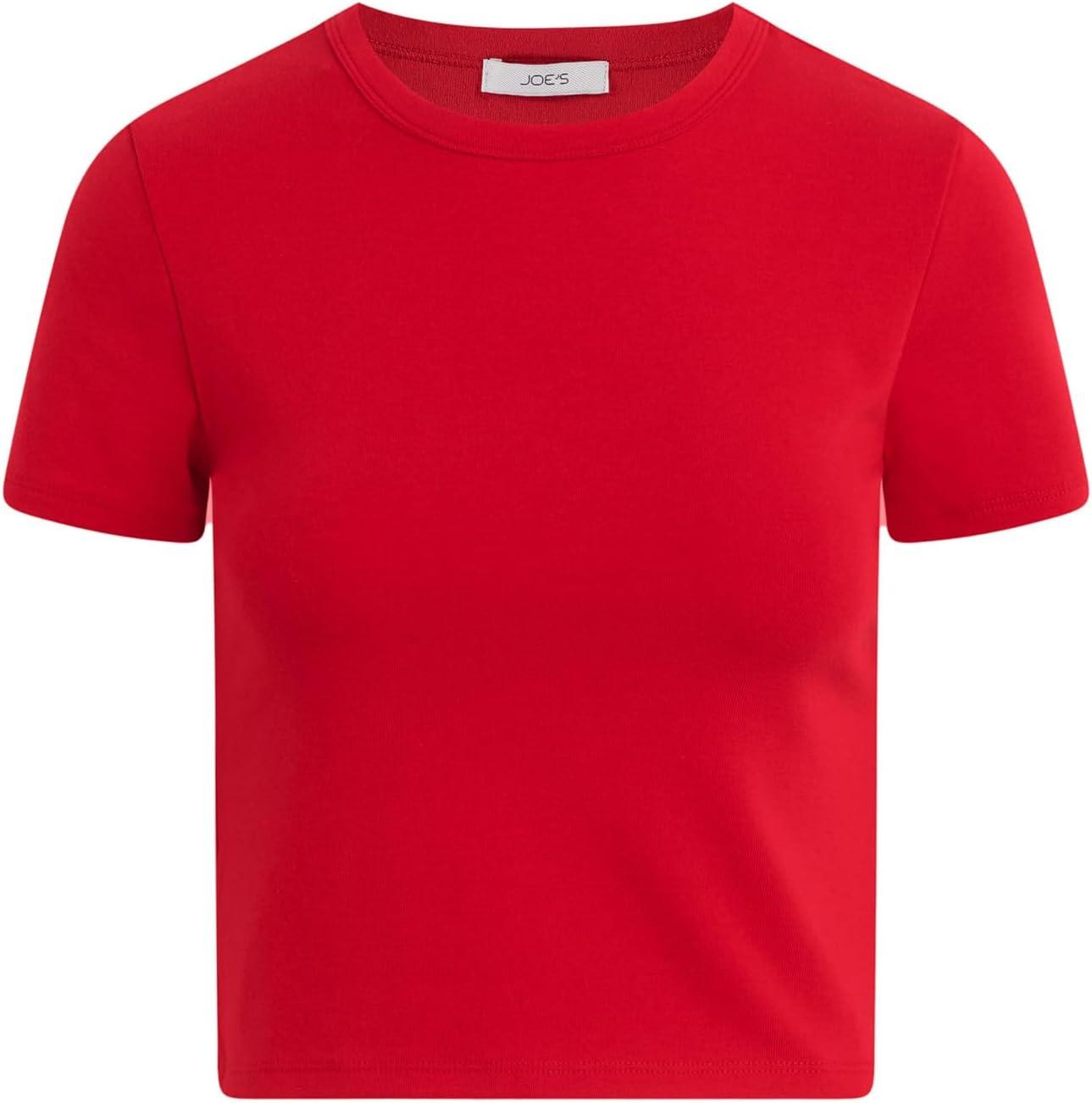 image:imageJOES JEANS Womens The Baby TeeCherry Red