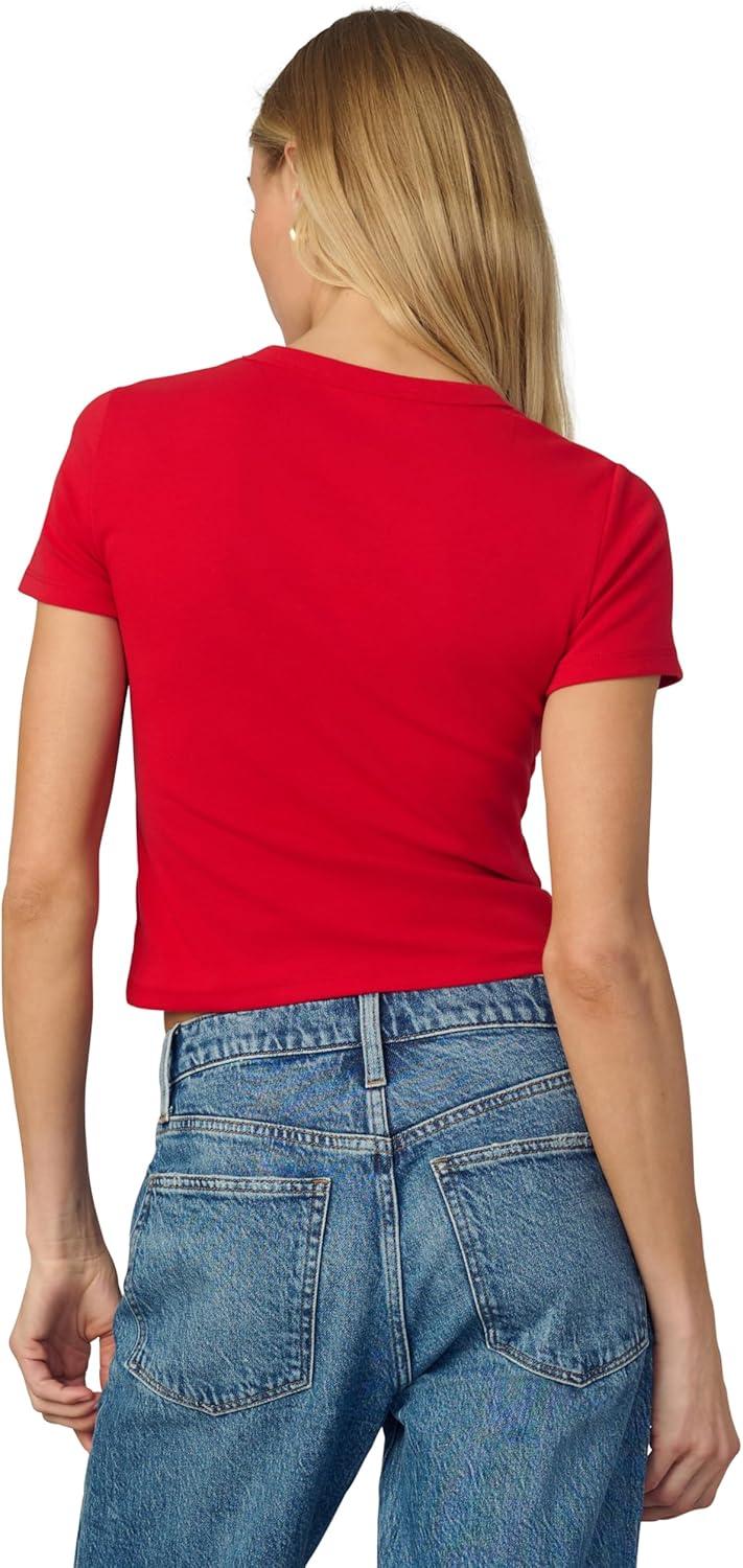 image:imageJOES JEANS Womens The Baby TeeCherry Red