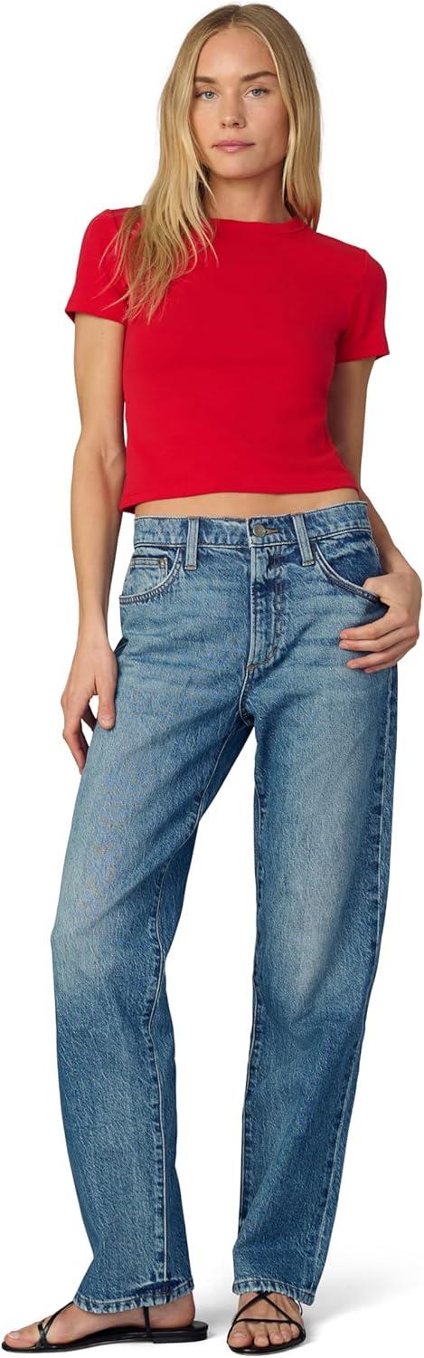 image:imageJOES JEANS Womens The Baby TeeCherry Red