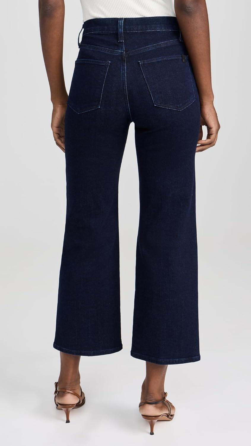 image:imageJOES JEANS Womens The Blake Cropped Wide Leg Jeans Dont Worry Blue 29