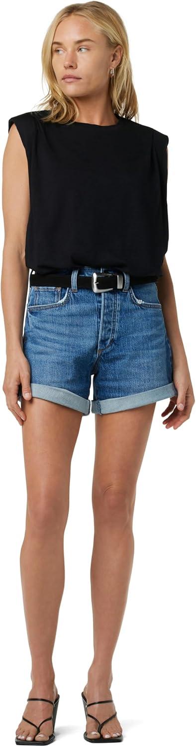 image:imageJoes Jeans Womens The Alex High Rise Fitted Denim ShortSavage