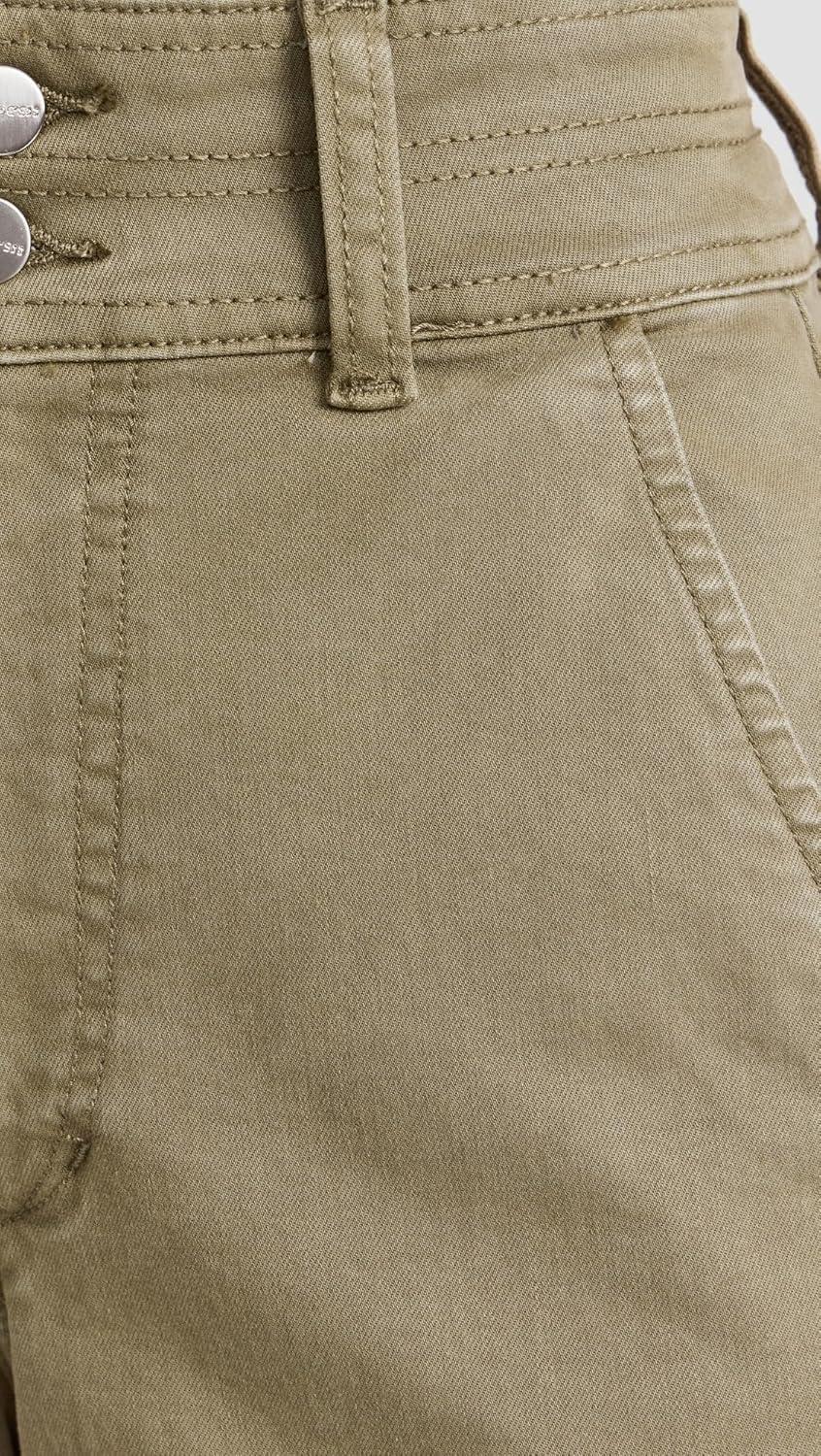image:imageJoes Jeans Womens The Milla Utility Wide Leg CropBurnt Olive