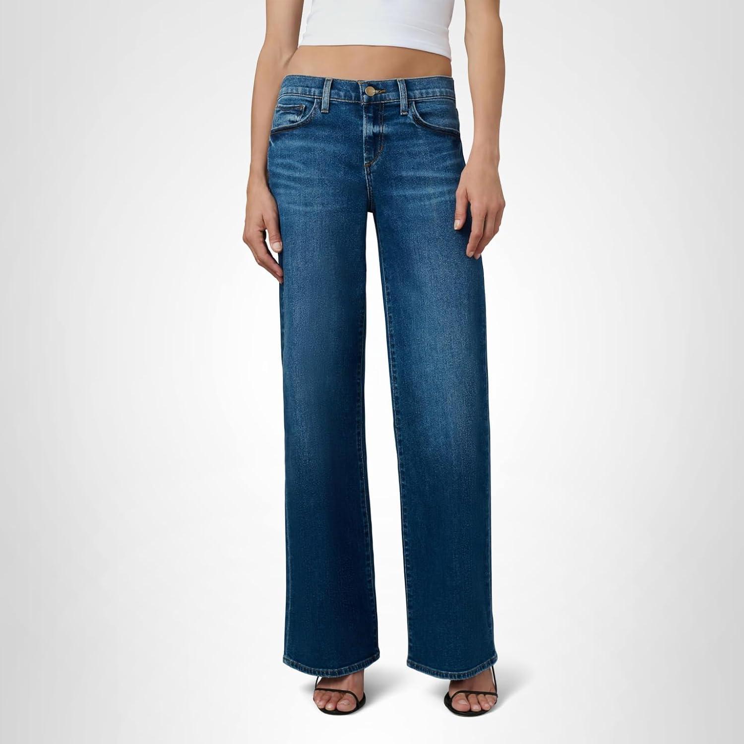 image:imageJoes Womens The Lou Lou Low Rise Wide Leg JeansAmore