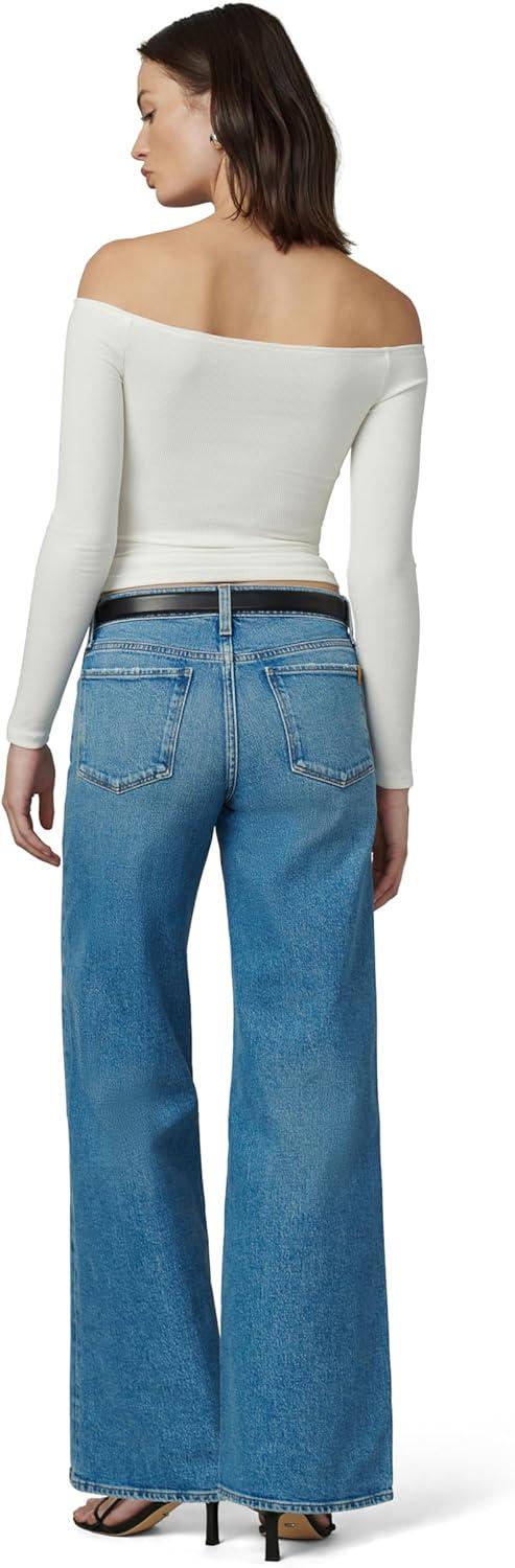image:imageJoes Womens The Lou Lou Low Rise Wide Leg JeansStand By