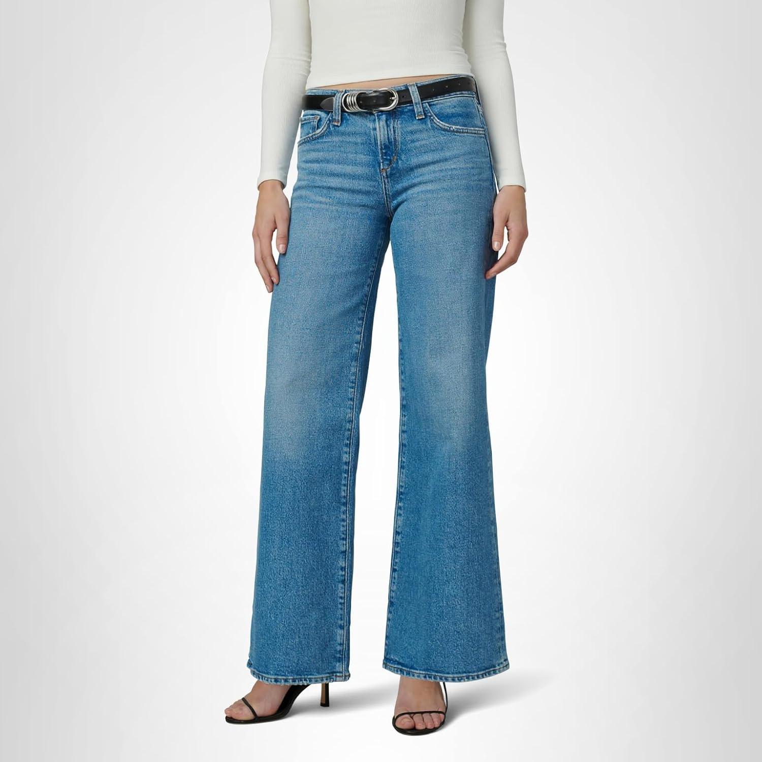 image:imageJoes Womens The Lou Lou Low Rise Wide Leg JeansStand By