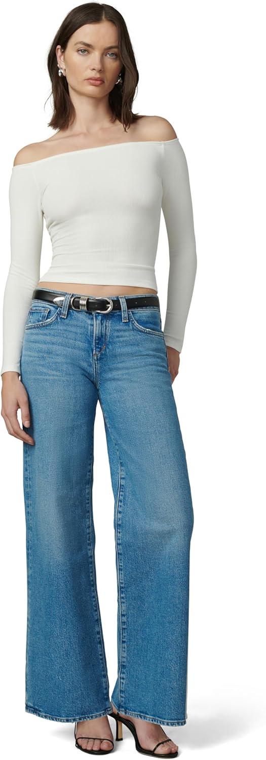 image:imageJoes Womens The Lou Lou Low Rise Wide Leg JeansStand By