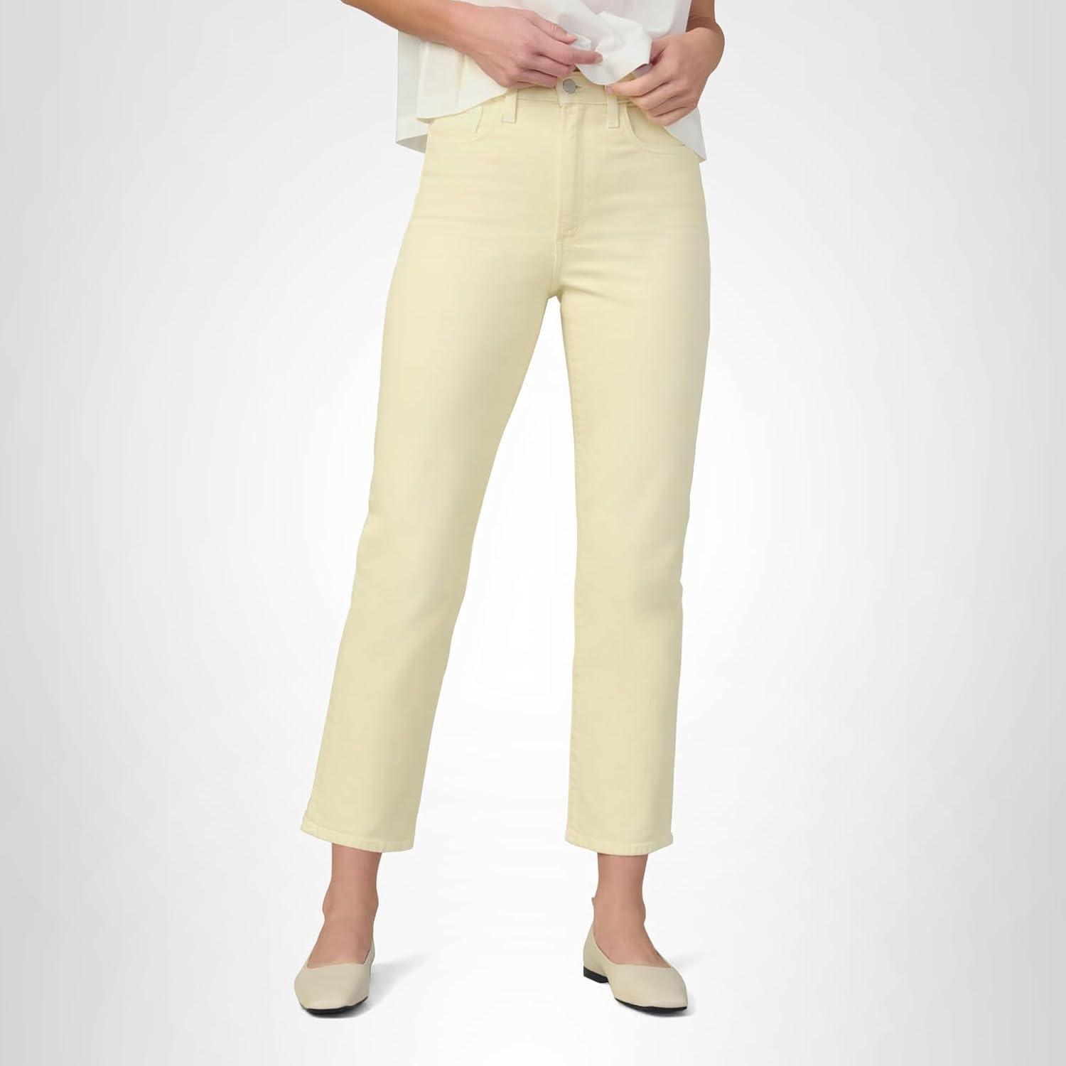 image:imageJoes Womens The Margot High Rise Slim Fit Ankle JeanDouble Cream