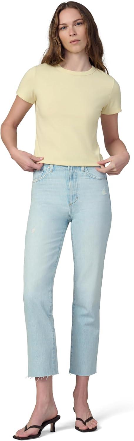 image:imageJoes Womens The Margot High Rise Slim Fit Ankle JeanElevate Destruct