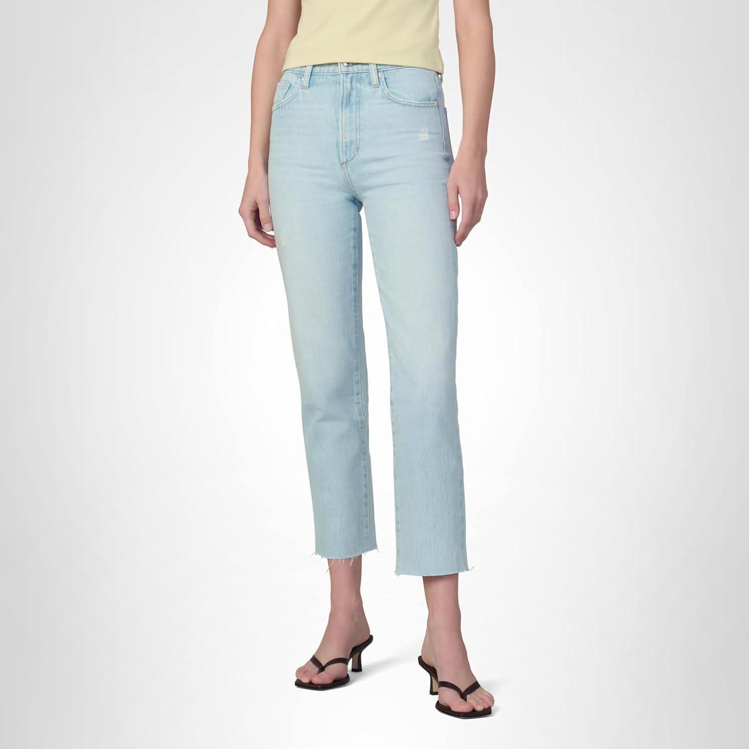 image:imageJoes Womens The Margot High Rise Slim Fit Ankle JeanElevate Destruct