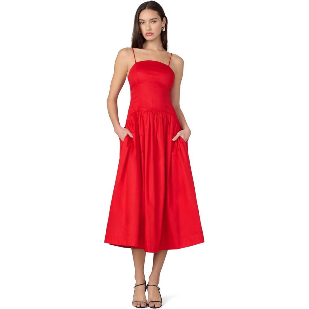 image:imageJOES JEANS Womens The Mara Maxi DressCherry Red