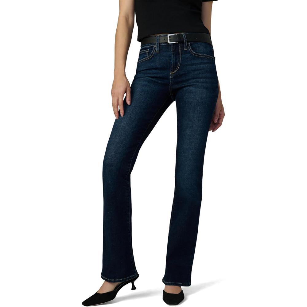 image:imageJoes Jeans Womens The Provocateur Petite Mid Rise Bootcut Jean Heart 25