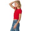JOE’S JEANS Women’s The Baby Tee(Cherry Red)