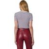 JOE’S JEANS Women’s The Baby Tee(Cilantro/Sky Strip)