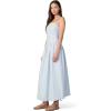 JOE’S JEANS Women’s The Reina Maxi Dress(Blue White Stripe)