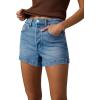 Joe’s Jeans Womens The Alex High Rise Fitted Denim Short(Wired)