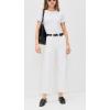 Joe’s Jeans Womens The Margot High Rise Cropped Straight Leg Jean(White)