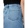 Joe’s Womens The Joplin High Rise Knee Length Denim Skirt with Front Slit(Bad Habit Raw Hem)