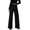 Joe’s Women’s The Lou Lou Low Rise Wide Leg Jeans(Black)