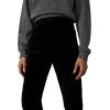 Joe’s Womens The Margot High Rise Straight Leg Jean(Black Velveteen)