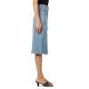 Joe’s Womens The Pheobe High Rise Patch Pocket Midi Denim Skirt(So Special)