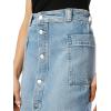 Joe’s Womens The Pheobe High Rise Patch Pocket Midi Denim Skirt(So Special)