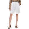 Joe’s Jeans Womens The Brody Bermuda High Rise Short(White)